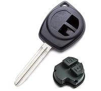 Automobile Locksmith 2 Button Remote Key Shell Case Blank Blade S43 for Suzuki Vitara Swift Ignis SX4 Alto remote key fob