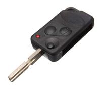 Automobile Locksmith 2 Button Remote Key Shell Case with Folding Blade for Land Rover Range Rover P38 remote key fob