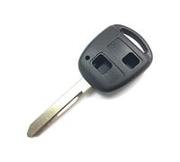 Automobile Locksmith 2 Button Remote Shell Case Blade TOY47 for For Toyota Avensis Corolla Yaris remote key