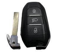 Automobile Locksmith 3 Button key shell for Peugeot 308 508 3008 5008 Expert Traveller smart remote key fob case replacement