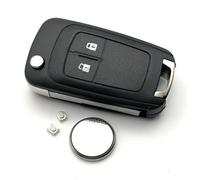 Automobile Locksmith Kit - for Vauxhall Opel Insignia Astra Mokka 2 button flip foldable key fob shell switches battery