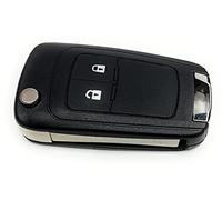 Automobile Locksmith Quality 2 button Remote Control Flip Folding Key Fob Shell Case with Uncut Key Blade for Vauxhall Opel Insignia Astra key