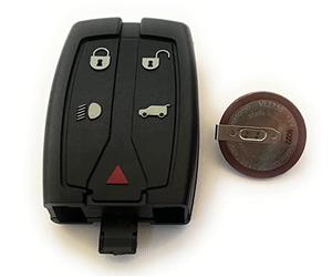 Automobile Locksmith Repair kit compatible for Land Rover Freelander 5 button remote key shell battery VL2330