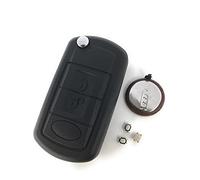 Automobile Locksmith Repair Kit - for Land Rover Discovery 3 Range Rover Sport LR3 3 Button Remote Flip Key Fob Shell Battery Switches
