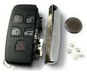 Automobile Locksmith Repair Kit For Land Rover Range Rover Jaguar 5 Button Smart Remote Key Repair Case Battery Replacement
