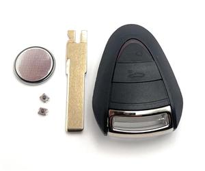 Automobile Locksmith Repair Kit For Porsche Boxster 911 Cayman 2 Button Remote Key Shell Cover Battery Switches
