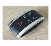 Automobile Locksmith Smart Keyless Entry Remote Fob Case Shell Replacement with Blank Blade for Jaguar X S-Type XF XK XKR key