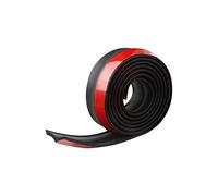 automobile mudguard Car Front Bumper Lip Splitter Spoiler Rubber Skirt Protector Body Trim Bumper Lip Strip Car Side Skirt(2.5M)