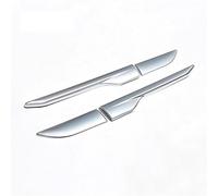 automobile mudguard For Vent Outlet Cover Trim Decorative Sticker Glossy Black Car Accessory for Land for Rover for Range for Evoque 2012-2018(Carbon Fiber)