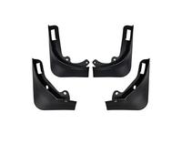 Automobile Mudguard Matte Black Carbon Fiber Pattern Splash Guards Mud Flaps for 2020-2024 for Tesla for Model Y Mudflaps No Need to Drill Mudguards