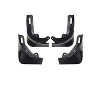 Automobile Mudguard Matte Black Carbon Fiber Pattern Splash Guards Mud Flaps For Tesla For Model Y Mudflaps No Need To Drill Holes 2020 2021 2022 2023(F)