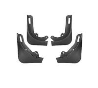 Automobile Mudguard Matte Black Carbon Fiber Pattern Splash Guards Mud Flaps Mudflaps No Need To Drill Holes 2020 2021 2022 2023 For Tesla For Model Y(Matte Black)