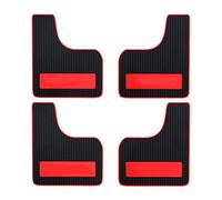 automobile mudguard Universal Rally Mud Flaps Splash Guards Mudguards Mudflaps Screws Car Auto SUV Accessories Rubber Sport 4mm Front Rear Set