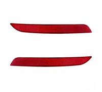 Automobile Rear Bumpers Compatible With BMW For 5 Series F10 For M5 2011-2016 Rear Bumper Reflector Red Lens Warning Reflective Strip 63147842955 63147842956(A Pair)