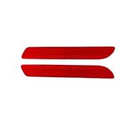 Automobile Rear Bumpers Compatible With For CRV 2010 2011 Rear Bumper Reflector All-Weather Strong Reflective Strips 33555SWAJ01 33505SWAJ01(A Pair)