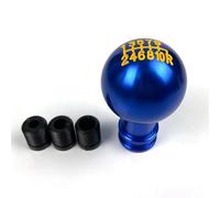Automobile Refitting Gear Handle Manual Gear Shift Head 5/10 Speed Gear Shift Lever Universal Metal Gear Ball Shift Knob Automotive Parts(Black,5-Speed)(10-Speed/Blue)