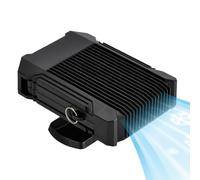 Automobile Space Heater - Portable Fast Heat Fan, Low Noise Warm Air Device | Work Commute, Outdoor Adventures, Home Office, Vehicle Cabin, Camping Trips, Garage, Tent, Indoor Comfort