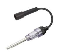 Automobile Spark Plug Detector, In-Line Spark Plug Ignition Tester, Vehicle Inspection Tool, Easy Plug-And-Play Use, Lightweight, Rubber, for Car and Motorcycle Fault Detection