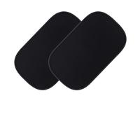 Automobile Sunshade 2Pieces Car Electrostatic Sunshade UV Protector Self Adhesive Side Window Mesh Sun Visor Summer Protection Film 50x30