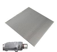 Automobile Thermal Insulation Aluminum Plate, Auto Aluminum Wrap, Exhaust Pipe Insulation 50x50cm/19.68x19.68inches Enhances Vehicle Safety/Easy Installation For Dads Or Husbands