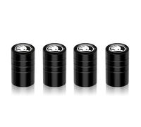 Automobile Valve,Tyre Valve Caps,Stem Dust Caps,for Skoda S Kodiaq Fabia Kamiq Karoq Octavia A5 A7 Rapid Scala Easy Grip Valve Stem,Beautiful And Durable Car Accessories,B-Black