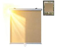 Automobile Windshield Roll Up Screen with Thermal Insulation and