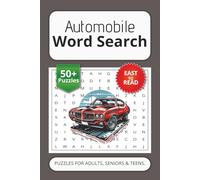 Automobile Word Search Puzzle Book: Word Searches With Easy to Read Print about Automative, Automobile, Cars, Mechanics and More | 6x9 inches, 110 ... Gift for Vacation, Holidays and Free Times