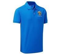 Automobili Lamborghini Lightweight Classic Styled Blue Men's Poloshirt Official Merchandise (L)