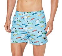 Automobili Lamborghini Men's Costume da bagno Lamborghini Man Board Shorts, 8, XL