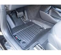 Automotive 3D Floor Mats Set for Mercedes-Benz EQE 350 EQE 500 SUV 2023-2024 | Heavy Duty All Weather Floor Protection Car Accessories | Liner Carpets Mat | Custom Fit Liners for 1st & 2nd Row