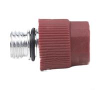 Automotive A/C for service Port Adapter 16mm High Side - R134a Valve Stem Core Removal Tool for Leak Repair