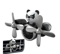 Automotive aair fresheners - car fragrance diffuser, cute animal pilot car diffuser, rotating propeller, aromatherapy ornament, car air freshener, aair outlet vent fresheners, automotive aair