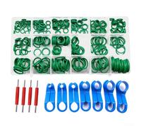 Automotive AC Line Disconnect Tool Set with O-For Ring Seals, Valve Core Wrench & Oil Pipe Removal Tools for Multi-Vehicle Use