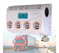 Automotive Air Conditioning Evaporator Kit with Remote Control - 12V/24V AC Cooling Fan for Enhanced Comfort in Vehicles, Caravans, Trucks, RVs, and Buses