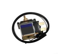 Automotive Air Conditioning Thermostat, Mechanical Temperature Control Switch with Adjustable Knob, 12V/24V Fit for Cars Trucks Commercial Vehicles, Wearproof Metal Construction(Four-Seas Model)