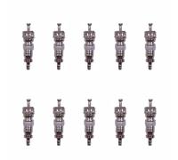 Automotive Air Conditioning Valve Core 10 Pack Large Bore AC Schrader Valve for Car Refrigeration System, Replacement R134a Compatible with R12 Small White Valve Core