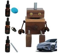 Automotive Air Freshener - Wobbling Robot Car Fragrance Diffuser, Long Lasting Fresh Dispenser for Saloons, Pickups, Scooters, Drivers, Offices, Holidays