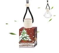 Automotive Air Fresheners - Christmas Fragrance Car Smell Air Freshener - Odor Eliminator Long-Lasting Christmas Decorations for Men Women Driver Party Holiday Automotive RV Truck Sedan