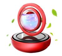 Automotive Air Fresheners | Solar-Powered Car Air Purifier - Double-Ring Structure, Reusable Dashboard Accessories for Vehicle Home Studio Truck
