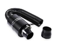 Automotive Air Intake Pipe Air Intake With Fan Universal Racing Carbon Fiber Cold Feed Induction Kit Air Intake Kit Air Filter Box/OR WITHOUIT FAN(WITHOUT FAN)