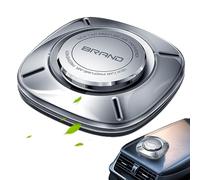 Automotive Aromatherapy Humidifier - Solar Powered Dispenser, LED Ambient Illumination | Portable Refreshing Deodorizer Unit, Silent Ultrasonic Vapor Circulation, Stylish Dashboard Ornament