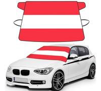 Automotive Austrian flag Printed Windshield Covers Suitable For Most Cars Sedans And Trucks