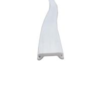 Automotive Authority LLC 25' Narrow 1.5cm RV Marine Camper Vinyl Liner Trim Cover - Fleece White - 7.6m, 5/8 Inch (30m)