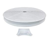 Automotive Authority White Vinyl 1" Insert Molding Trim Screw Cover RV Camper Travel Trailer (White, 35 ft)