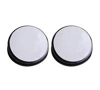 Automotive Auxiliary Mirror Rearview Mirror Submirror Side Mirror 360-Degree Adjustable Wide Field of View Blind Spot Elimination Car Convenience Accessory Easy Installation 2-Piece Set