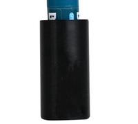 Automotive Balm Case - Non Melting Anti Slip Air Vent Clip, 5x2cm Cool Inside Lip Gloss Container | Secure Adhesive Stick On Beauty Keeper Storage Unit For Ladies RV Camper Driving Road Trip