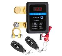 Automotive Battery Isolation - Wireless Remote Disconnect, Predicament Unit | Truck Breaker Relay Car Anti Theft Cut Supply Controller Safety Battery Saver Control Box System Vehicle Upgrade Tool