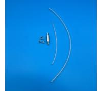 Automotive Brake Bleeder Kit Featuring Aluminum Body, Stainless Steel One-Way Check Valves, and Quick Connect Design for Smooth Brake Fluid Flow (A)