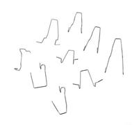 Automotive Bulb Retaining Clip Set 6/9/12 Clips for H1 H3 H4 H7 Durability to Withstand Harsh Conditions (9pcs)