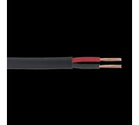 Sealey Automotive Cable Thick Wall Flat Twin 2 x 1mm 14/0.30mm 30m Black